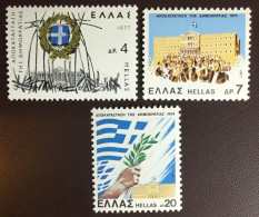 Greece 1977 Democracy Restoration MNH - Unused Stamps