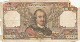 BANCONOTA FRANCIA 100 FRANCHI F (Z1552 - 100 F 1978-1995 ''Delacroix''