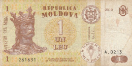 BANCONOTA MOLDOVA 1 LEU VF (Z1521 - Moldova