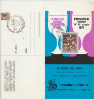 FOLDER 1977 CON FRANCOBOLLI FDC MOSTRA VINICOLA (Z1432 - Folder