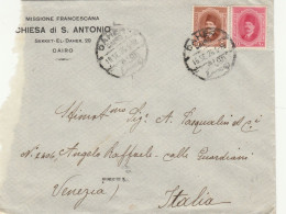 LETTERA 1926 DA EGITTO PER ITALIA -TIMBRO DAHER CAIRO (Z1761 - Briefe U. Dokumente