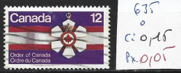 CANADA 635 Oblitéré Côte 0.15 € - Used Stamps