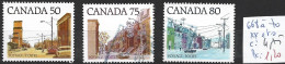 CANADA 668 à 70 Oblitérés ( 668 : ** ) Côte 4.75 € - Gebraucht