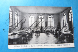 Forges-Chamay Scourmont Abbaye  Scriptorium - Kerken En Kloosters