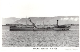 RHONE, Pétrolier, 6-6-1935 - Tanker