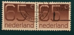 1986 Michel-Nr. 1297A Waagerechtes Paar Gestempelt (DNH) - Used Stamps