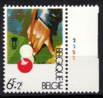 BELGIQUE          Planche N° 2          N° 2039 ** Neuf Sans Charnière - 1981-1990