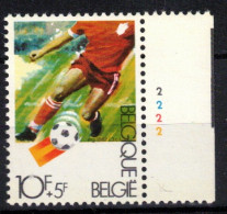 BELGIQUE          Planche N° 2          N° 2041 ** Neuf Sans Charnière - 1981-1990