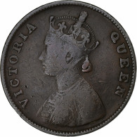 Monnaie, Inde Britannique, Victoria, 1/2 Anna, 1862, TB, Cuivre, KM:468 - Inde