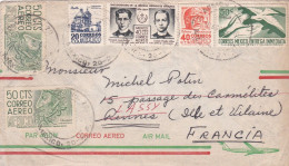 MEXIQUE--1964--Lettre MEXICO Pour RENNES (France)- Belle Composition De Timbres Sur Lettre..cachets. - Messico