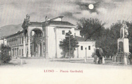 CARTOLINA NON VIAGGIATA LUINO PIAZZA GARIBALDI VARESE (ZK707 - Luino