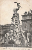 CARTOLINA VIAGGIATA TORINO PIAZZA DELLO STATUTO MONUMENTO DEL FREJIUS (ZK46 - Places & Squares