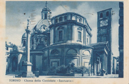 CARTOLINA VIAGGIATA TORINO CHIESA DELLA CONOSOLATA (ZK21 - Kerken