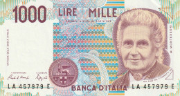 ITALIA LIRE 1000 MONTESSORI UNC (ZK1769 - 1000 Lire