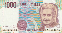 ITALIA LIRE 1000 MONTESSORI UNC (ZK1774 - 1000 Liras