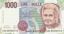 ITALIA LIRE 1000 MONTESSORI UNC (ZK1774 - 1000 Lire