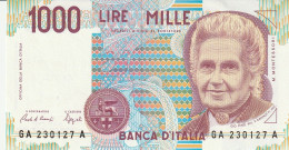 ITALIA LIRE 1000 MONTESSORI UNC (ZK1768 - 1000 Liras