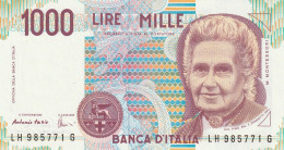 ITALIA LIRE 1000 MONTESSORI UNC (ZK1767 - 1000 Liras