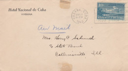 Cuba 1940 Adv Cover Mailed - Briefe U. Dokumente