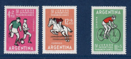 Argentina, Argentine, **, Yv 671,672 + PA 95, Mi 819, 820, 821, Sport, - Ungebraucht