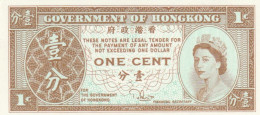 BANCONOTA HONG KONG ONE CENT UNC (ZX1553 - Hongkong