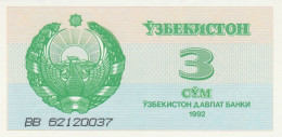 BANCONOTA UZBEKISTAN 1 1992 UNC (ZX1475 - Uzbekistan