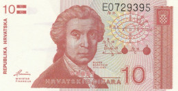 BANCONOTA 10 DINARI CROAZIA UNC (ZX1426 - Kroatien