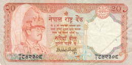 BANCONOTA  NEPAL 20 VF (ZX1395 - Népal