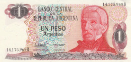 BANCONOTA  ARGENTINA 1 PESO UNC (ZX1370 - Argentine