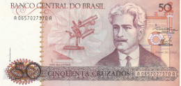BANCONOTA BRASILE 50 CRUZADOS UNC (ZX1369 - Brésil