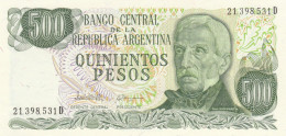 BANCONOTA  ARGENTINA 500 PESOS UNC (ZX1371 - Argentine
