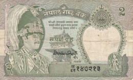 BANCONOTA NEPAL 2 VF (ZX1374 - Népal