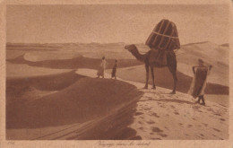 CARTOLINA VIAGGIATA DESERTO 1930 (ZX1067 - Libia