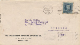 LETTERA 1922 THE ITALIAN-CUBAN IMP-EXPORTING (ZX215 - Brieven En Documenten