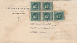 LETTERA CIRCA 1920 CUBA 5X1 (ZX207 - Storia Postale