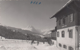 E381) KIRCHBERG In Tirol - Berggasthof MAIERL U. Skifahrer - Schöne Alte S/W FOTO AK - Kirchberg