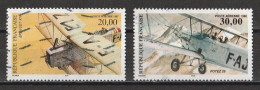 France Aérien 1997 - 1998 : Timbres Yvert & Tellier N° 61 Et 62 Oblitérés. - 1960-.... Gebraucht