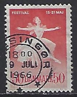 Denmark  1965  Ballet  (o) Mi.435x - Gebraucht