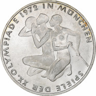 Monnaie, République Fédérale Allemande, 10 Mark, 1972, Karlsruhe, SPL - Conmemorativas