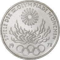 Monnaie, République Fédérale Allemande, 10 Mark, 1972, Stuttgart, SPL - Herdenkingsmunt