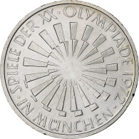 Monnaie, République Fédérale Allemande, 10 Mark, 1972, Stuttgart, SUP+ - Sonstige & Ohne Zuordnung