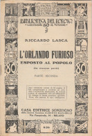 ORLANDO FURIOSO 1936 PARTE SECONDA (ZY635 - Oud