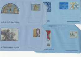 4 VATICANO AEROGRAMMI (ZY358 - Postal Stationeries
