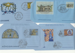 4 VATICANO AEROGRAMMI (ZY351 - Entiers Postaux