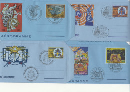 4 VATICANO AEROGRAMMI (ZY340 - Postal Stationeries