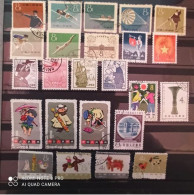 Chine Lot De 24 Timbres Oblitérés 1959-64 - Used Stamps