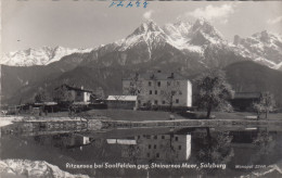 E392) RITZENSEE Bei SAALFELDEN G. Steinernes Meer - Salzburg - Schöne Alte FOTO AK - Saalfelden