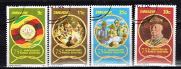 ZIMBABWE / Oblitérés / Used / 1982 - 75 Ans De Scoutisme - Zimbabwe (1980-...)