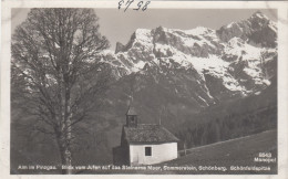 E406) ALM Im PINZGAU - Blick Vom JUFEN Auf Das Steinerne Meer Sommerstein Schönberg Schönfeldspitze - KAPELLE SAALFELDEN - Saalfelden