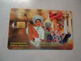 THAILAND   USED  TOT WOMEN MUSICAL  COD 1195 - Culture